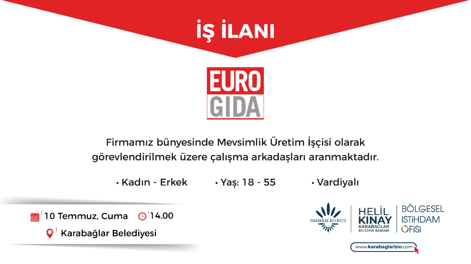 Bölgesel İstihdam Ofisi Toplu İş Görüşmesi